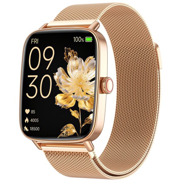 Fitpolo Smartwatch 1,85" mit Telefonfunktion – Fitness Tracker für iOS & Android