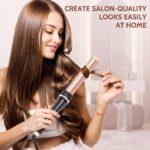 NWOUIIAY 5-in-1 Lockenstab mit LCD & Keramikbeschichtung – Profi-Styling für alle Haartypen – Bild 5