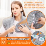 Mia&Coco Heizkissen 60x100cm mit Taillenriemen – 6 Heizstufen & Sicherheitstimer – Bild 7