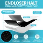 Xcelenze Verdunkelungsrollo 2m x 1,45m – 100% Lichtundurchlässig mit Mikrohafttechnologie – Bild 3