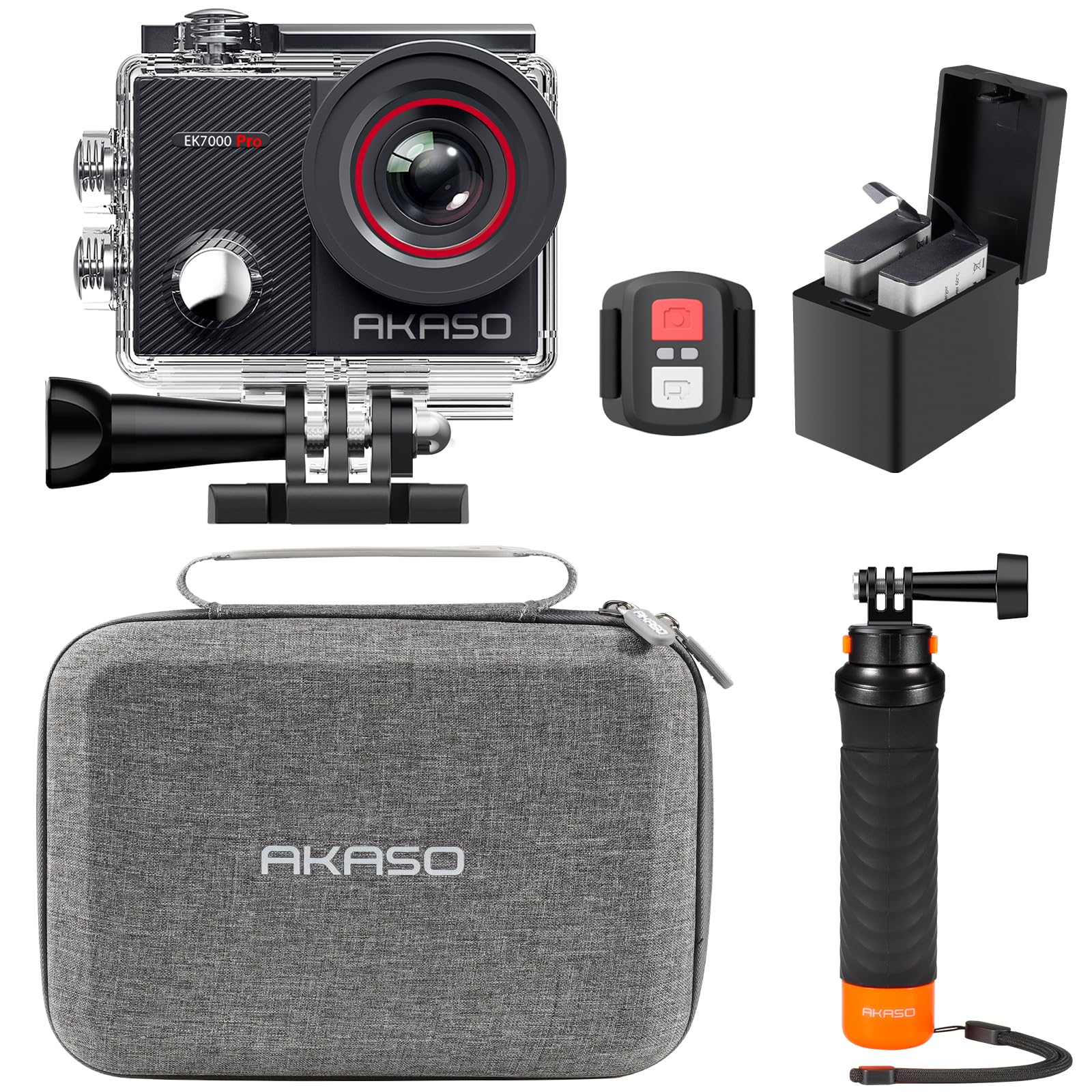 81I0l4XqAL._SY1600_.jpg AKASO EK7000 Pro 4K Action Cam 20MP – Wasserdichte Unterwasserkamera bis 40m – Bild 1