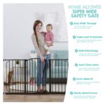 Regalo Safety Super Wide Schutzgitter 75-150cm – Druckmonage für Babys, Kleinkinder & Haustiere – Bild 5