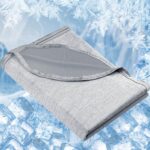 Nigecue Kühldecke 150 x 200 cm – Selbstkühlende Sommerdecke mit Arc-Chill Technologie