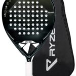 RYZE Pegasus Padelschläger 360g – Kohlefaser Racket mit Anti-Shock-Technologie
