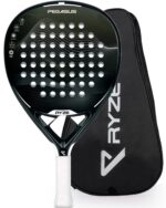 RYZE Pegasus Padelschläger 360g – Kohlefaser Racket mit Anti-Shock-Technologie
