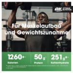 Optimum Nutrition Serious Mass Weight Gainer 2.73kg Schokolade – Muskelaufbau & Gewichtszunahme – Bild 5