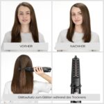 BaByliss Warmluftbürste AS200E mit Ionen-Technologie & 4 Aufsätzen – Föhnen, Glätten & Volumen für alle Haartypen – Bild 4