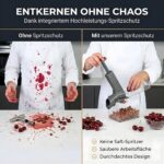 Thiru Premium Kirschentkerner – Profi-Entkernmaschine Made in Germany mit 100 Tagen Testgarantie – Bild 2