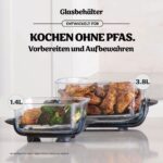 Ninja CRISPi 4-in-1 Tragbare Heißluftfritteuse mit Glaskochern – 3,8 & 1,4 l – Bild 5