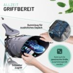 BIKEPACK Satteltasche 15L – Wasserdichte Bikepacking Tasche für Rennrad & Gravelbike – Bild 5