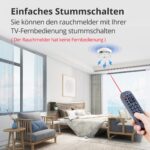 WISUALARM Rauchmelder 5er Set – 10 Jahre Batterie, EN14604 zertifiziert – Bild 6