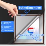 BKSAI Magnetisches Verdunkelungsrollo 100x145 cm – Lichtdicht ohne Bohren für alle Fenster – Bild 5