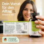 Vitamin B Komplex 90 Kapseln – Alle 8 B-Vitamine aus Buchweizen für Energie & Nervensystem – Bild 6