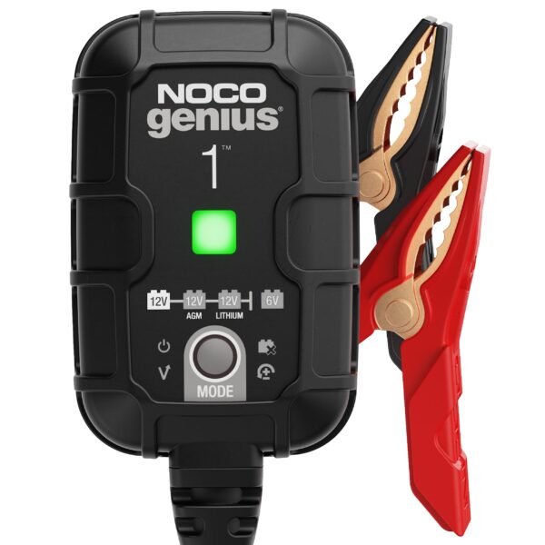 NOCO GENIUS1 1A Batterieladegerät – Intelligent Laden für 6V/12V Batterien & Entsulfator