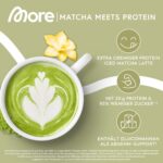 MORE Protein Iced Matcha Latte 500g – High-Protein Matcha Grünteepulver made in Germany – Bild 2