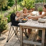 Deryan Pop 'N Sit Hochstuhl – Klappbar mit Tablett für Kinder ab 6 Monaten – Bild 2