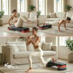 KM Fit Fitness Stepper – 3-fach höhenverstellbar, bis 200 kg belastbar – Bild 6