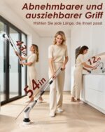 Kedoyoy Elektrische Reinigungsbürste 8 in 1 – Akku-Schrubber mit verstellbarem Griff – Bild 2