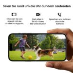 HITELLARCAM 2K Akku-Überwachungskamera – Dual-Band WLAN, Farb-Nachtsicht & KI-Erkennung – Bild 6