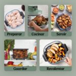 Ninja CRISPi PRO XL Glas-Heissluftfritteuse 5,7 l – Vielseitige Air-Fryer für die Familie – Bild 10