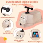 MAMIZO 5 in 1 Rutschauto ab 1 Jahr – Babyroller mit geräuschlosen Rädern bis 20 kg – Bild 5