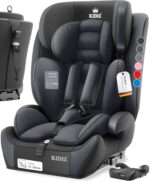 KIDIZ Autokindersitz i-Size mit Isofix 100-150cm – Mitwachsender Kindersitz Gruppe 1/2/3