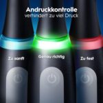 Oral-B iO Series 3 Elektrische Zahnbürste Doppelpack – Zahnpflege mit Andruckkontrolle – Bild 3