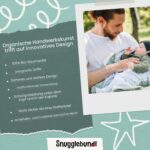 Snugglebundl Baby Bumble – Babytragehilfe aus Bio-Baumwolle für sicheres Tragen & Ablegen – Bild 4