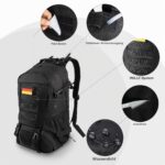 Jueachy 30L Militär Rucksack wasserdicht – Taktischer Outdoor Rucksack mit MOLLE-System – Bild 6