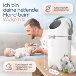 Levias Windeleimer 10L – Geruchsdichter Wickeleimer ohne Nachfüllkassetten – Bild 2
