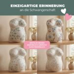 Amari Gipsabdruck Babybauch Set – Erinnerungen für die Schwangerschaft – Bild 6