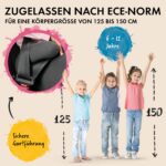 WALSER Andy Kindersitzerhöhung ISOFIX – ECE R 129 Booster Seat für 125-150 cm – Bild 4