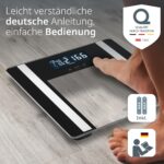 ADE Ines Digitale Körperanalysewaage bis 200 kg – Testsieger 2024 mit 7 Körperwerten – Bild 8
