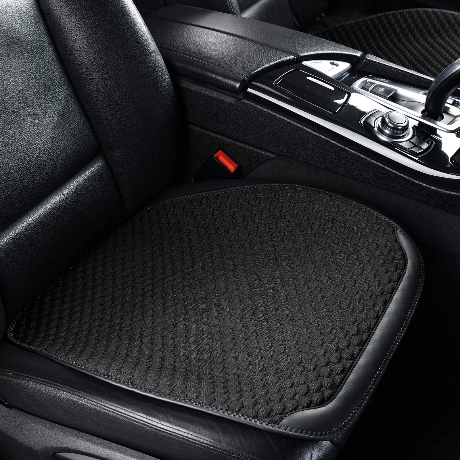 81KOP3lxlL._SY1600_.jpg ZATOOTO Sitzkissen Auto Vordersitze 2er Set – Atmungsaktive Sitzauflagen Universal – Bild 1