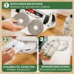 Grashüpfer Roborock Qrevo/Saros Sorglospaket – Öko-Reiniger & Zubehör Set – Bild 4