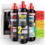 Menzerna Autopolitur Profi-Set – Heavy Cut 1000 + Medium Cut 2000 + Power Protect Ultra