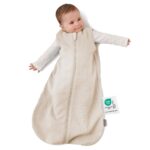 LaLoona Sommerschlafsack Mull ärmelslos – 0.5 TOG Babyschlafsack aus Bio-Baumwolle
