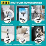 Rolipo Dampfreiniger 1050W mit 12-teiligem Zubehör – Chemiefreie Reinigung für Haushalt & Auto – Bild 6