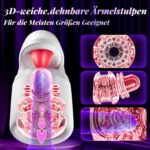 BSZUI Elektrischer Masturbator mit 10 Stoß- & 10 Zungenmodi – Premium Sexspielzeug für Männer – Bild 6