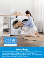 Midea MD20EH80WB-A3 Wärmepumpentrockner 8 kg – Energieeffizient mit UV-Hygiene & Knitterschutz – Bild 8