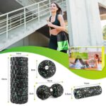 GYMERK Faszienrollen Set mit 3D-Textur – Ganzkörper Selbstmassage mit Tragetasche – Bild 7
