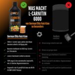 L-Carnitin 6000 Liquid 1000 ml Orange – Hochdosiertes Trainings-Supplement für Sportler – Bild 3