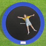 SONGMICS Trampolin Randabdeckung Ø 305 cm – UV-resistente Sicherheitsmatte mit EPE-Schaumstoff – Bild 3