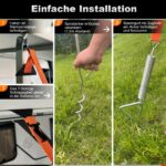SHADEPLUS Sturmband Markise – Sturmsicherung für Wohnmobil & Vorzelt mit 2 Verbindungsmethoden – Bild 5