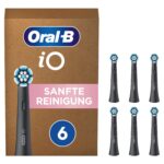 Oral-B iO Sanfte Reinigung Aufsteckbürsten – 6er Pack für empfindliche Zähne
