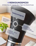 KAUGIC Elektrisches Ohrspülgerät mit Doppeltank – IPX7 wasserdicht, Smart Temperatursensor – Bild 3