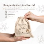 30 Holz Meilensteinkarten Baby auf Deutsch – Lasergravierte Holzscheiben für Erinnerungsfotos – Bild 7