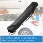 FISCHER Dachbox 270L faltbar – Wasserabweisend & hochstabil für Relingträger – Bild 6