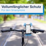 Valkental Fahrrad-Handyhalterung mit 360° Rotation – Sichere Universal-Halterung für alle Smartphones – Bild 2