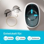 KLARBERG® Ultraschallreiniger 600ml – Tiefenreinigung für Brillen, Schmuck & Zahnersatz – Bild 3